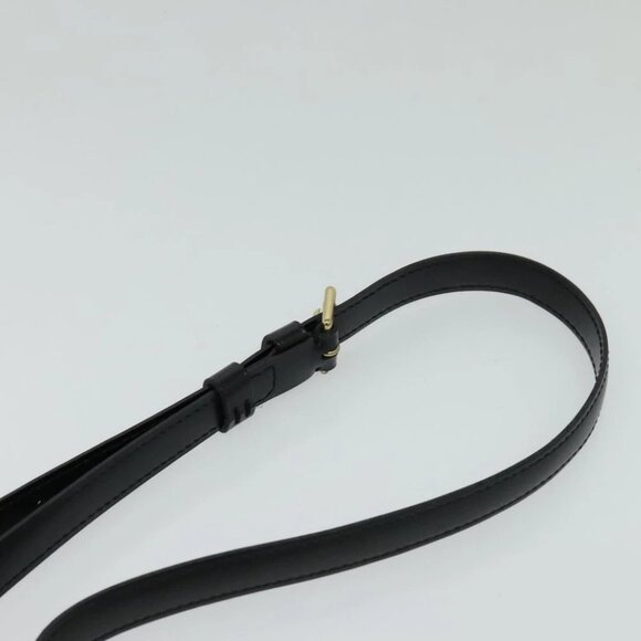 LOUIS VUITTON Epi Capuchin Shoulder Bag Black M52342 LV Auth 129355 - Picture 9 of 15